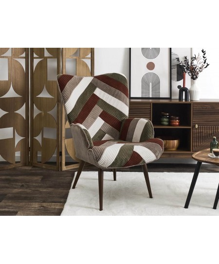 PATCHWORK LIVING ROOM ARMCHAIR SCOTT HD0549