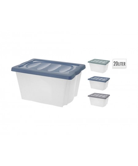 Κουτί αποθήκευσης - 20L - 3 επιλογές χρώματος