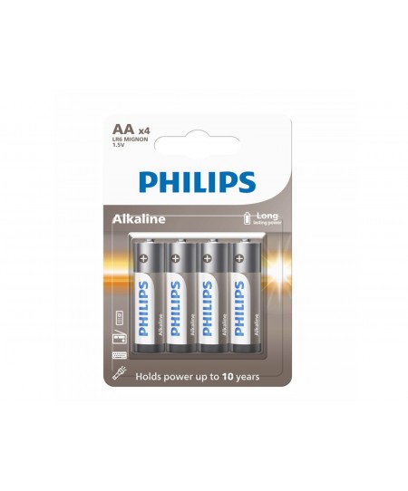 Μπαταρίες Philips AA - 4τμχ