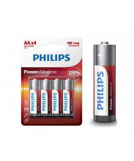 Μπαταρίες Philips AA - 4τμχ