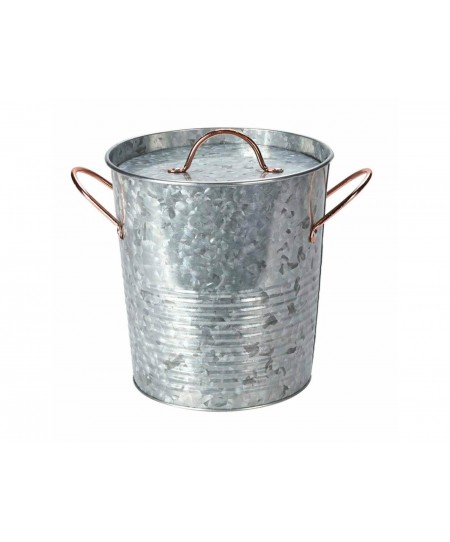 ΔΙΑΚΌΣΜΗΣΗ & ΟΡΓΆΝΩΣΗ ΜΠΑΛΚΟΝΙΟΎ ICE BUCKET ZINC METAL WITH LID FZ1000800