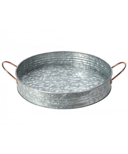 ΔΙΑΚΌΣΜΗΣΗ & ΟΡΓΆΝΩΣΗ ΜΠΑΛΚΟΝΙΟΎ SERVING TRAY ZINC METAL HANDLE FZ1000820