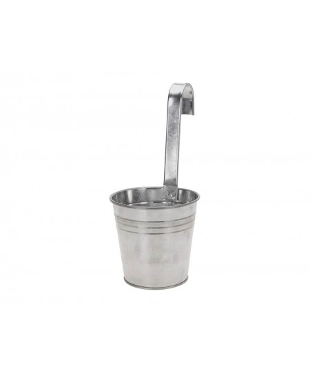 ΔΙΑΚΌΣΜΗΣΗ & ΟΡΓΆΝΩΣΗ ΜΠΑΛΚΟΝΙΟΎ FLOWER POT ZINC WITH HOOK 170422010