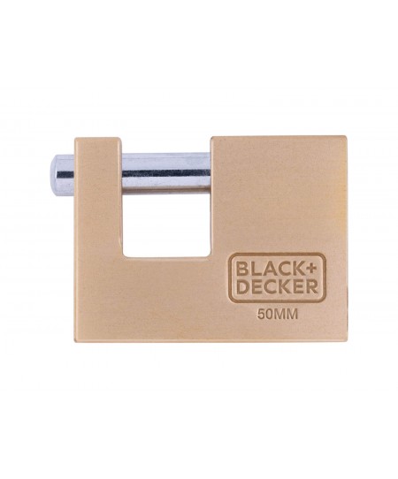 Λουκέτο με κλειδιά Black+Decker - 50mm