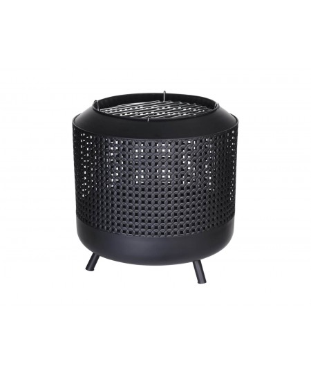 ΤΖΑΚΙΑ ΚΑΙ ΕΣΤΊΕΣ ΦΩΤΙΆΣ ΒΕΡΆΝΤΑΣ - ΚΉΠΟΥ FIRE BASKET 50X50X51CM BLACK FB8200820
