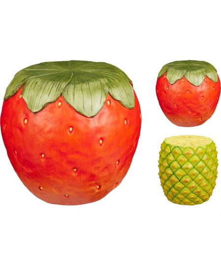 ΈΠΙΠΛΑ ΚΉΠΟΥ & ΒΕΡΆΝΤΑΣ PLANT TABLE FRUIT D31X31CM 2AS