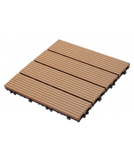 ΔΙΑΚΌΣΜΗΣΗ & ΟΡΓΆΝΩΣΗ ΜΠΑΛΚΟΝΙΟΎ DECKING TILE SET OF 4PCS 30CM