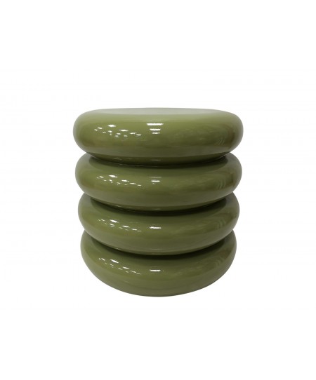 ΈΠΙΠΛΑ ΚΉΠΟΥ & ΒΕΡΆΝΤΑΣ SIDE TABLE TALUM MGO GREEN Ψ40X40,5CM