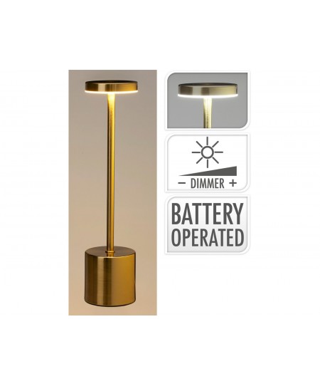 Φωτιστικό LED - Με ύψος 34cm - Χρυσό