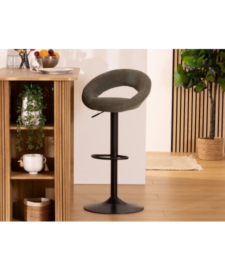 SASHA CED/BLK ADJ BAR STOOL ATMOSPHERA 207338B