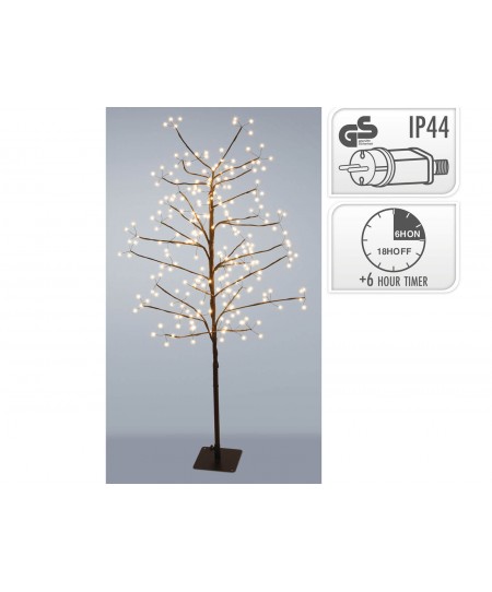 Φωτιζόμενο δέντρο με 240 LED - 120cm