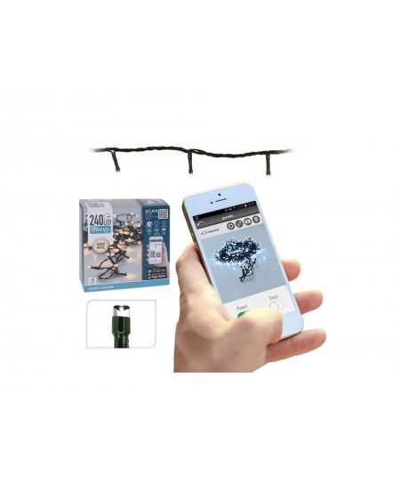 ΣΥΡΜΆΤΙΝΑ & PVC ΛΑΜΠΆΚΙΑ LED LIGHTING DISPLAY APP CONTROLL 240 LED AX8718510