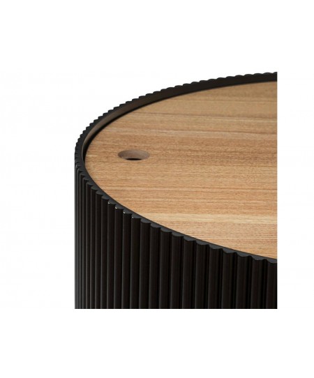 ΤΡΑΠΕΖΆΚΙ ΣΑΛΟΝΙΟΎ ENOLA BLK TRUNK COFFEE TABLE ATMOSPHERA 197741B