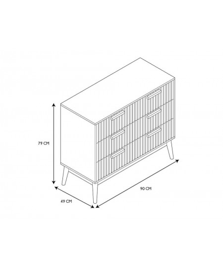 ΚΟΝΣΌΛΑ KLAUS COMMODE HD0087