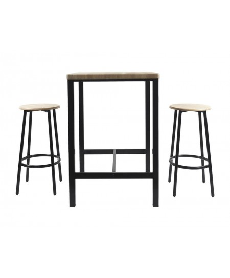 Τραπέζι και 2 Σκαμπό Loca Home Deco Factory