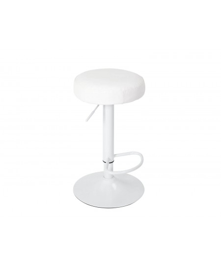 ADJUSTABLE BAR STOOL MUMFORD WHITE