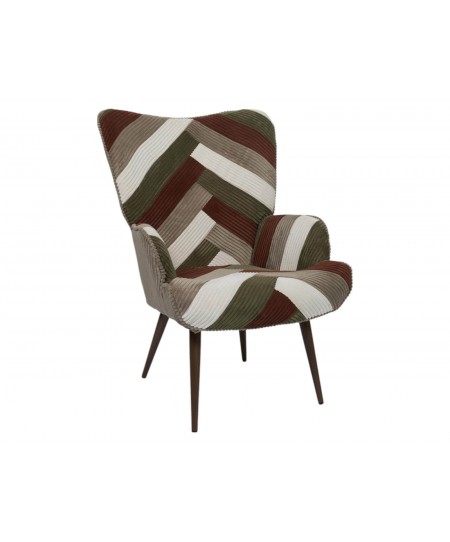 PATCHWORK LIVING ROOM ARMCHAIR SCOTT HD0549
