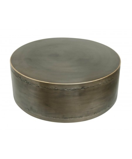 ΤΡΑΠΕΖΆΚΙΑ ΣΑΛΟΝΙΟΎ PTMD SIDE TABLE GEORGY METAL 80 CM SET OF 2