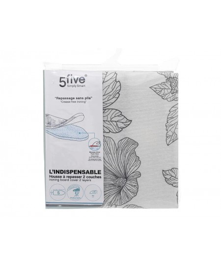 Σιδερόπανο 5five - 120x46x0.5cm - Λευκό