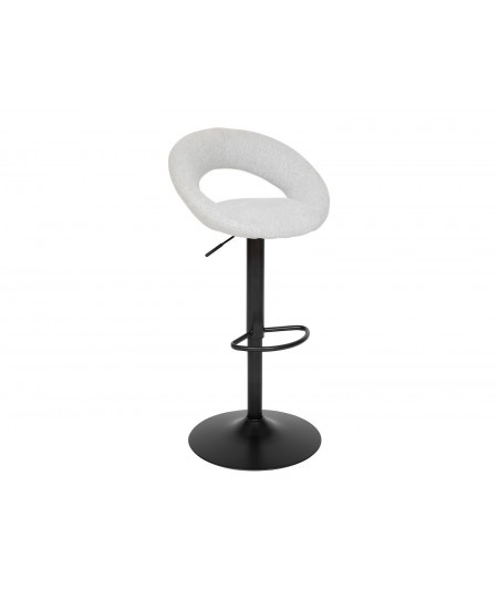 SASHA GR/BLK ADJ BAR STOOL ATMOSPHERA 207338A