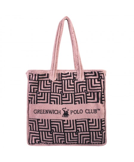 GREENWICH POLO CLUB ΤΣΑΝΤΑ ΘΑΛΑΣΣΗΣ 42Χ45 3730 NUDE, ΜΑΥΡΟ