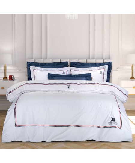 GREENWICH POLO CLUB ΠΑΠΛΩΜΑΤΟΘΗΚΗ ΣΕΤ ΥΠΕΡΔΙΠΛH 2173 ΛΕΥΚΟ 220X240