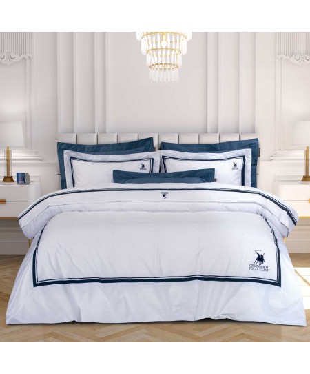 GREENWICH POLO CLUB ΣΕΤ ΣΕΝΤΟΝΙΑ ΥΠΕΡΔΙΠΛΑ 2174 ΛΕΥΚΟ 240Χ270