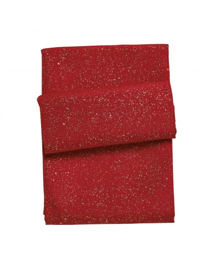 DAS HOME CHRISTMAS RUNNER 45Χ140 0716 ΚΟΚΚΙΝΟ, ΧΡΥΣΟ