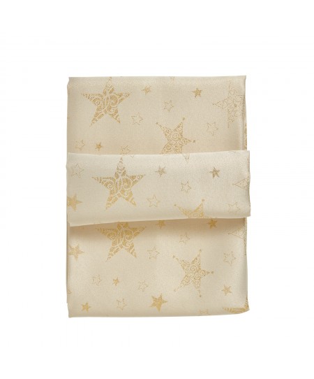 DAS HOME CHRISTMAS RUNNER 45Χ140 0717 ΜΠΕΖ, ΧΡΥΣΟ