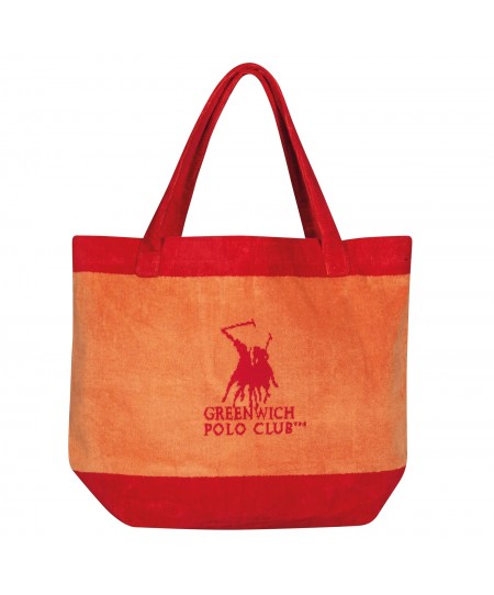 GREENWICH POLO CLUB ΤΣΑΝΤΑ ΘΑΛΑΣΣΗΣ 55Χ40 3860 ΚΟΚΚΙΝΟ, ΚΟΡΑΛΙ