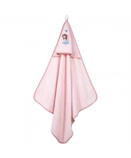 GREENWICH POLO CLUB ΚΑΠΑ ΒΑΒΥ 8849 BUSTY ROSE, PINK 80Χ80