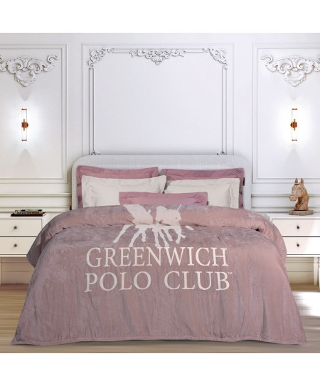 GREENWICH POLO CLUB ΚΟΥΒΕΡΤΑ FLEECE ΥΠΕΡΔΙΠΛH 3491 NUDE 220X240