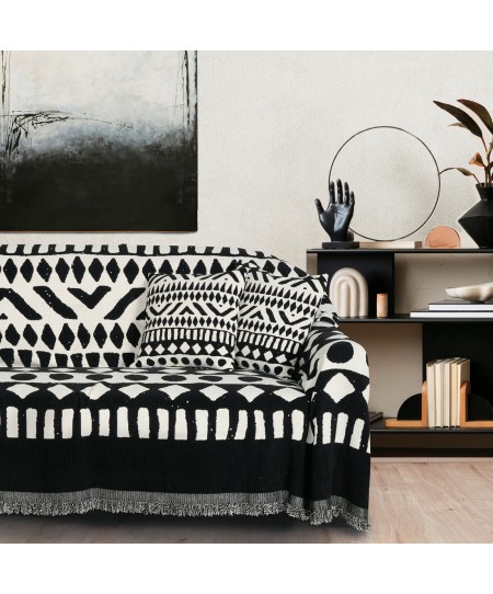 DAS HOME ΡΙΧΤΑΡΙ 180Χ300 0277 BLACK, CREAM