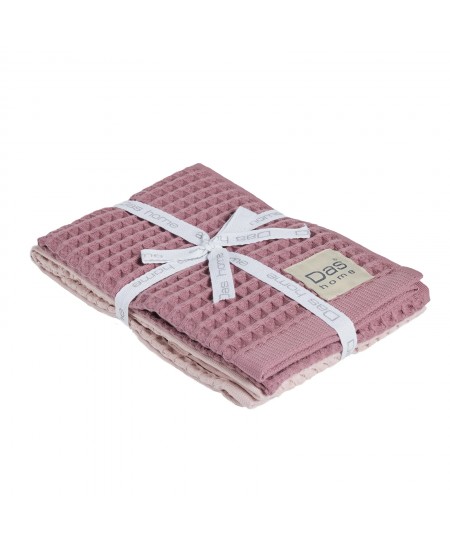 DAS HOME ΣΕΤ ΠΟΤΗΡΟΠΑΝΑ 2ΤΜΧ 40Χ60 0803 NUDE, PINK