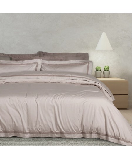 DAS HOME ΠΑΠΛΩΜΑΤΟΘΗΚΗ ΣΕΤ ΥΠΕΡΔΙΠΛΗ EXECUTIVE 1700 TAUPE 220Χ240