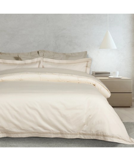 DAS HOME ΠΑΠΛΩΜΑΤΟΘΗΚΗ ΣΕΤ ΥΠΕΡΔΙΠΛΗ EXECUTIVE 1699 IVORY 220Χ240