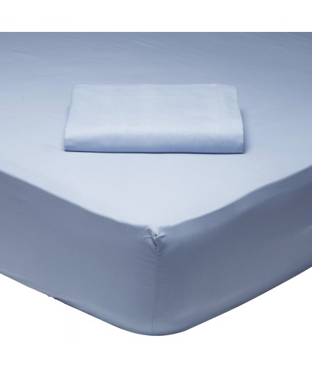 DAS HOME ΣΕΝΤΟΝΙ ΥΠΕΡΔΙΠΛΟ ΜΕ ΛΑΣΤΙΧΟ BABY BLUE 1005 BABY BLUE 160Χ200+35