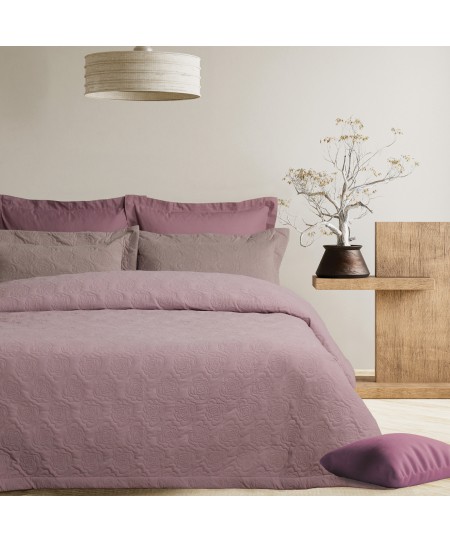 DAS HOME ΚΟΥΒΕΡΤΟΡΙΟ KING HAPPY 0289 LILAC 240Χ250