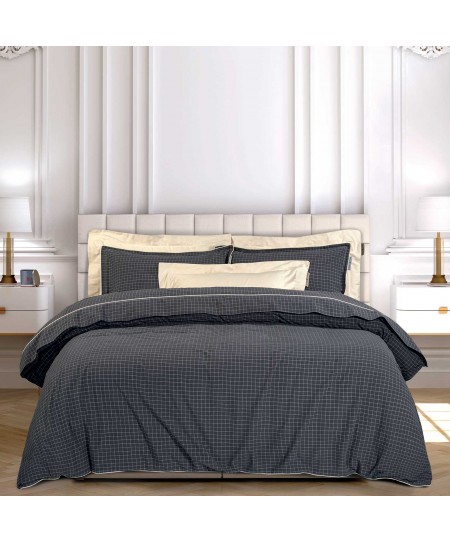 GREENWICH POLO CLUB ΠΑΠΛΩΜΑΤΟΘΗΚΗ ΣΕΤ ΥΠΕΡΔΙΠΛH ESSENTIAL 2297 BLACK 220Χ240