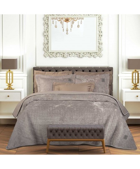GREENWICH POLO CLUB ΚΟΥΒΕΡΤΟΡΙΟ KING CLASSIC 4432 TAUPE 240Χ250