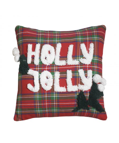 DAS HOME CHRISTMAS ΜΑΞΙΛΑΡΙ ΦΙΓΟΥΡΑΣ 40X40 0846 MULTICOLOR