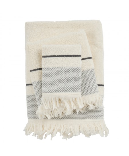 DAS HOME ΣΕΤ ΠΕΤΣΕΤΕΣ 3ΤΕΜΑΧΙΩΝ BEST 0840 IVORY