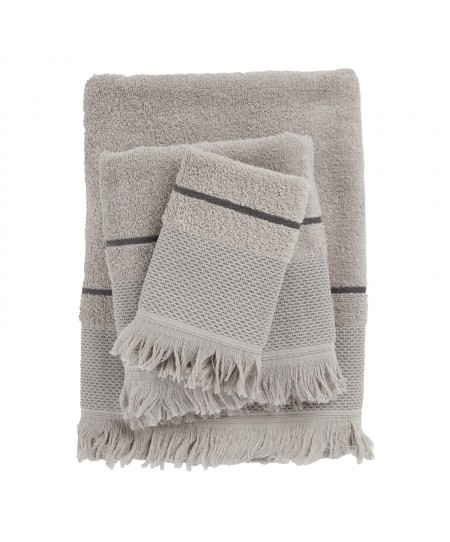 DAS HOME ΣΕΤ ΠΕΤΣΕΤΕΣ 3ΤΕΜΑΧΙΩΝ BEST 0841 GREY