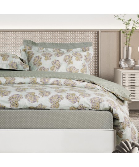 DAS HOME ΣΕΤ ΣΕΝΤΟΝΙΑ ΥΠΕΡΔΙΠΛΑ HAPPY 9686 MINT 240Χ260