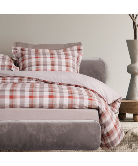 DAS HOME ΣΕΤ ΣΕΝΤΟΝΙΑ ΥΠΕΡΔΙΠΛΑ HAPPY 9690 TAUPE 240Χ260