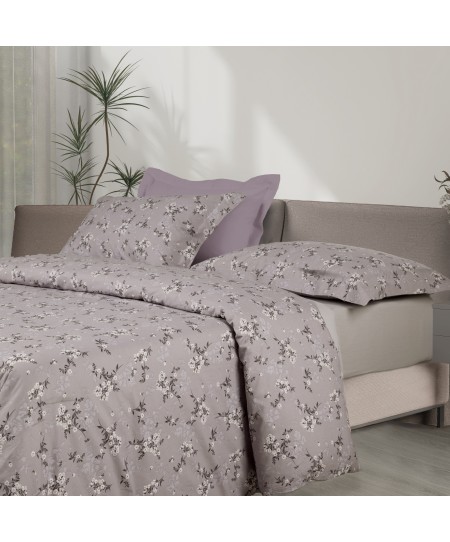 DAS HOME ΣΕΤ ΣΕΝΤΟΝΙΑ ΥΠΕΡΔΙΠΛΑ HAPPY 9684 GREY, TAUPE 240Χ260