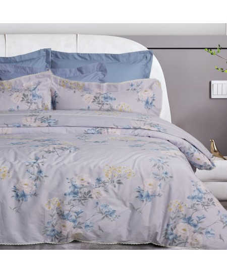 DAS HOME ΣΕΝΤΟΝΙΑ ΣΕΤ KING PRESTIGE 1710 GREY, LILAC 250Χ270