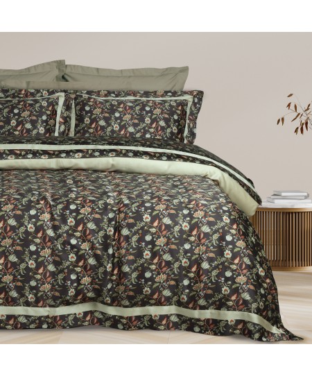 DAS HOME ΠΑΠΛΩΜΑΤΟΘΗΚΗ ΣΕΤ ΥΠΕΡΔΙΠΛΗ EXECUTIVE 1706 GREEN, GREY 220Χ240