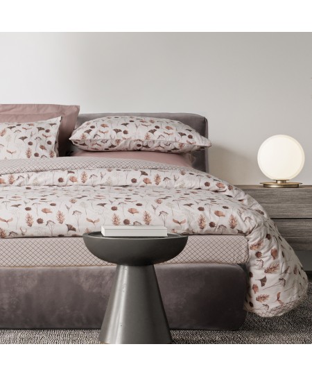 DAS HOME ΣΕΤ ΠΑΠΛΩΜΑΤΟΘΗΚΗ ΜΟΝΗ HAPPY FLANNEL 9681 BEIGE, BROWN 160Χ240