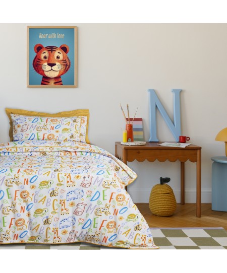 DAS KIDS ΣΕΤ ΠΑΠΛΩΜΑΤΟΘΗΚΗ ΜΟΝΗ 4970 MULTICOLOR 160Χ240